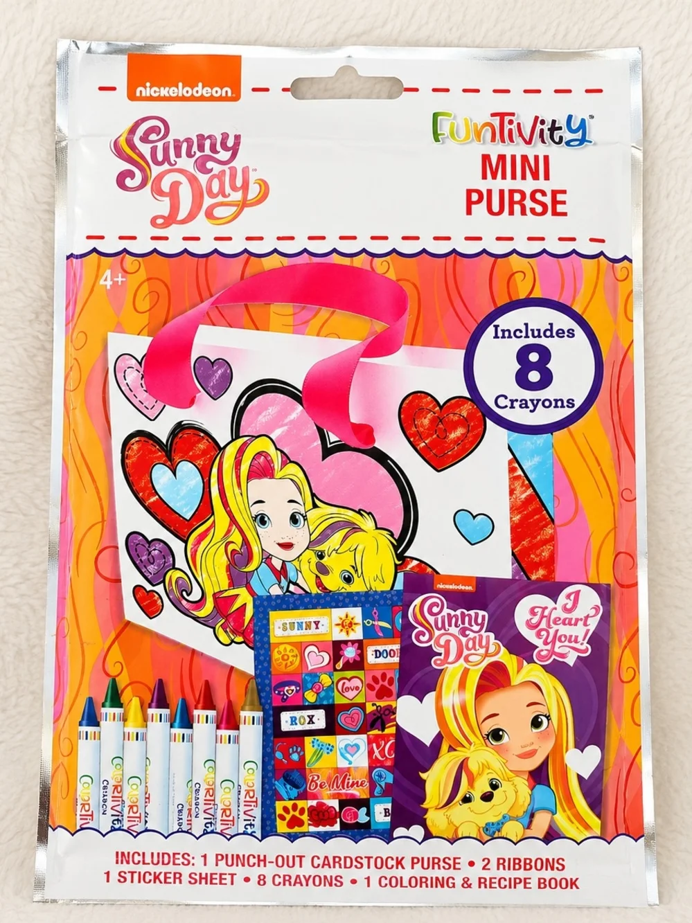 Nickelodeon Sunny Day FunTivity Mini Purse Craft Kit Sealed